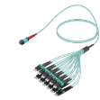 MPO Patchcord Male-LC/UPC Base-24 MM OM3  resmi