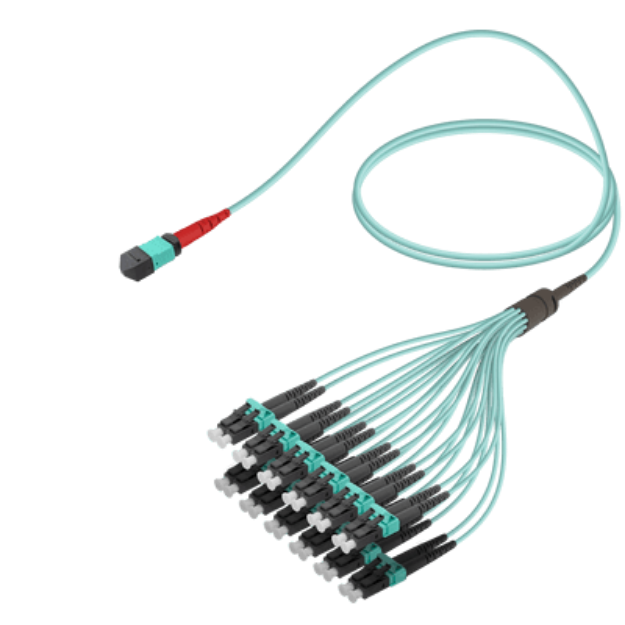 MPO Patchcord Male-LC/UPC Base-24 MM OM3  resmi