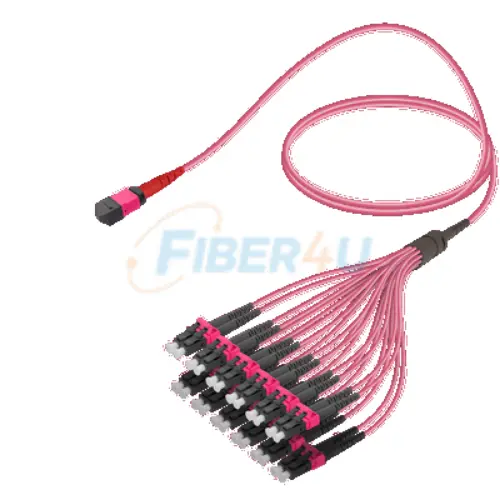 MPO Patchcord Male-LC/UPC Base-24 MM OM4  resmi
