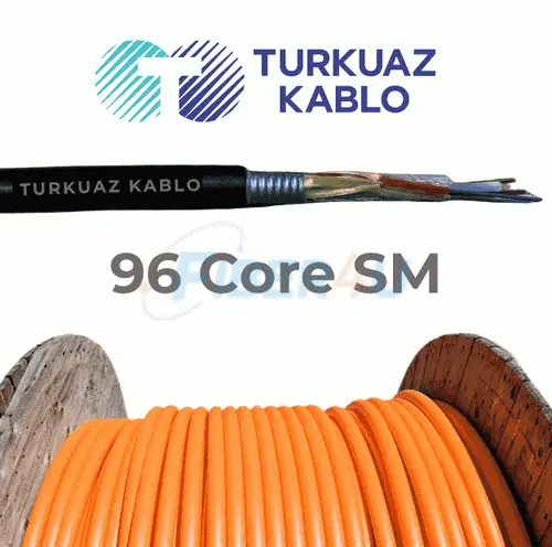 Picture of 96 Core Fiber Optik Kablo Single Mode 