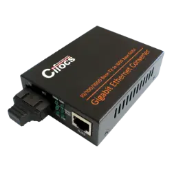 Media Converter 10/100/1000M SM 20km resmi