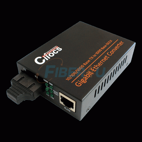 Media Converter 10/100/1000M SM 20km resmi