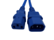 C13 - C14 Kablo 3X1,5mm 1 Metre MAVİ resmi
