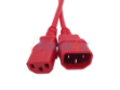 Picture of C13 - C14 Kablo 3X1,5mm 1 Metre KIRMIZI