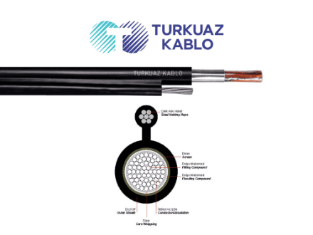 TURKUAZ Askı Telli Havai Tip Telefon Kablosu için detayları göster TURKUAZ Askı Telli Havai Tip Telefon Kablosu resmi