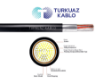 TURKUAZ Gömülebilen Zırhsız Telefon Kablosu resmi
