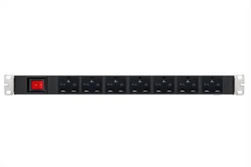 PDU Rack Priz – 6xUK Tip Anahtarlı resmi