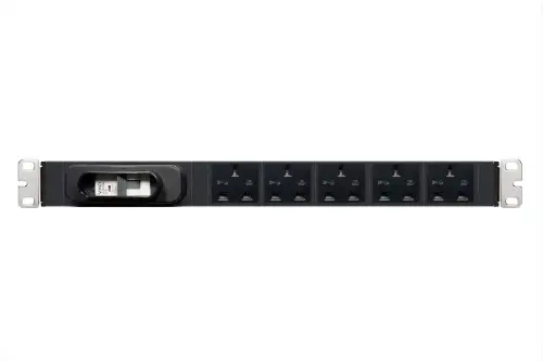 PDU Rack Priz – 5xUK Tip Sigortalı resmi