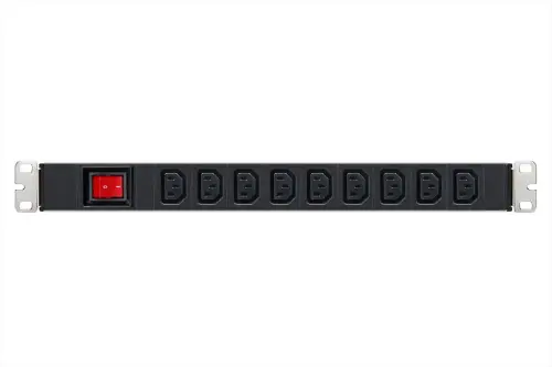 PDU Rack Priz – 9xC13 Anahtarlı resmi
