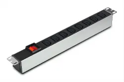 PDU Rack Priz – 9xC13 Anahtarlı resmi