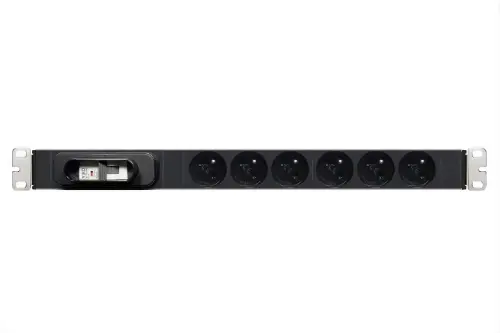 PDU Rack Priz – 6xUPS Otomatik Sigortalı resmi
