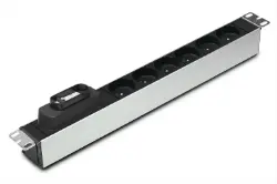 PDU Rack Priz – 6xUPS Otomatik Sigortalı resmi