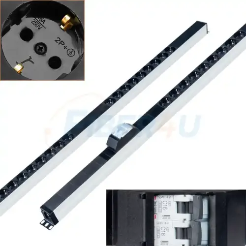 PDU Rack Priz – 18xSchuko Dikey Tip 42U resmi