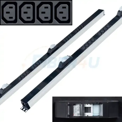 PDU Rack Priz – 24xC13 Dikey Tip 42U - 47U  resmi