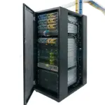 42U 600x1000 Server Kabini Siyah  resmi