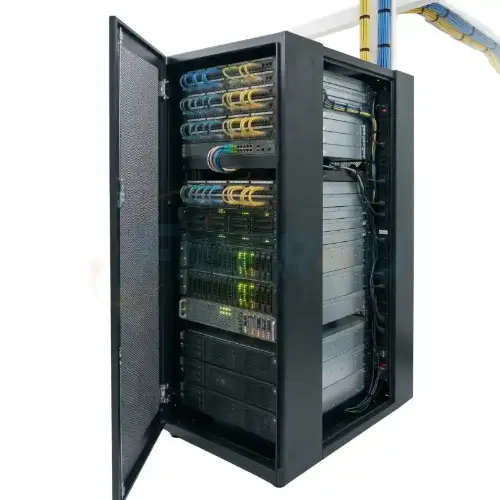 42U 600x1000 Server Kabini Siyah  resmi