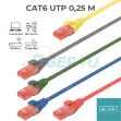 DIGITUS CAT 6 U/UTP Ethernet Kablosu (0.25 m) resmi