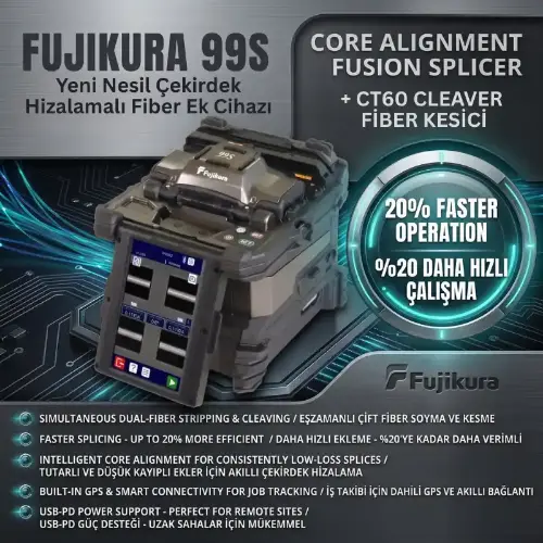 Fujikura 99S Fusion Splicer resmi