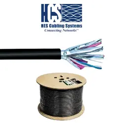 HCS 4x2x23# U/FTP CAT 6 Harici PE Siyah resmi