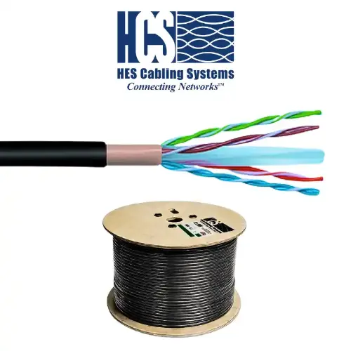 Picture of HCS 4x2x23# U/UTP CAT 6 Harici PE Siyah