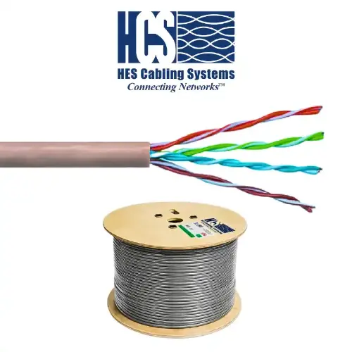 Picture of HCS 4x2x24# U/UTP SFF CAT 6 LS0H Gri