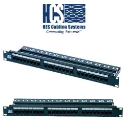 24 port RJ 45 UTP CAT 6E 19’’ Patch Panel resmi