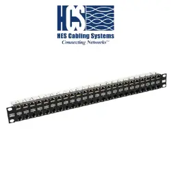48 port Keystone Jack Boş 19" Metal Patch Panel resmi