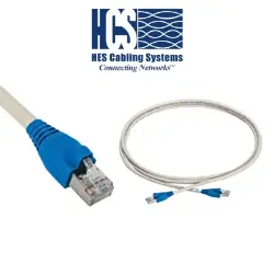 4x2x26# S/FTP CAT 6A LS0H Patch Cord Gri resmi