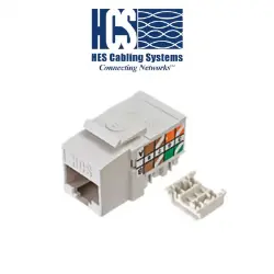 8P8C RJ-45 UTP Keystone Jack CAT 6E resmi