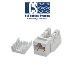 8P8C RJ-45 UTP Keystone Slim Jack CAT 6E resmi